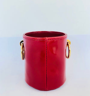 Mini Leather Container