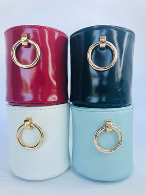 Mini Leather Container