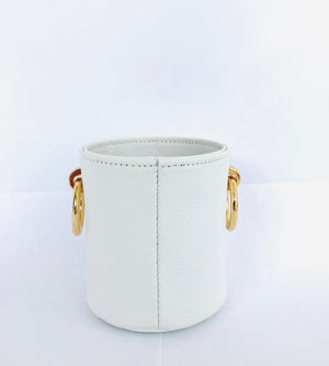 Mini Leather Container