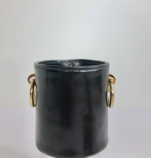 Mini Leather Container